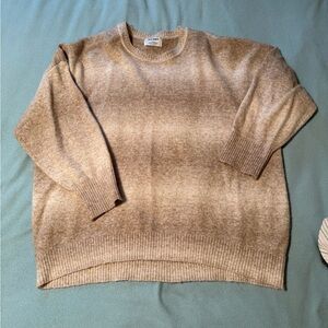 Old Navy Tan Crewneck Sweater